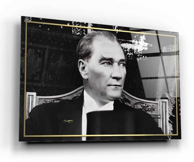 Atatürk Cam Tablo Özel Tasarım Ofis, Mutfak Çocuk Odası, Salon Dekorasyon