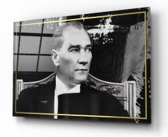 Atatürk Cam Tablo Özel Tasarım Ofis, Mutfak Çocuk Odası, Salon Dekorasyon