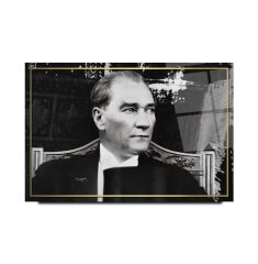 Atatürk Cam Tablo Özel Tasarım Ofis, Mutfak Çocuk Odası, Salon Dekorasyon