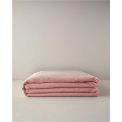 English Home Plain Pamuklu Çift Kişilik Pike 200x220 cm Pembe
