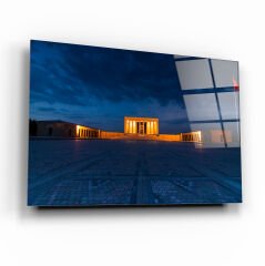 Anıtkabir Manzarası Cam Tablo Özel Tasarım Ofis, Mutfak Çocuk Odası, Salon Dekorasyon