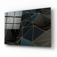 Mermer Desen Cam Tablo Özel Tasarım Ofis, Mutfak Çocuk Odası, Salon Dekorasyon