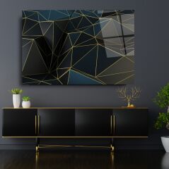 Mermer Desen Cam Tablo Özel Tasarım Ofis, Mutfak Çocuk Odası, Salon Dekorasyon