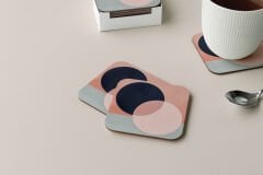 Dekoratif Bardak Altlığı Circle Design 89