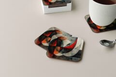 Dekoratif Bardak Altlığı Circle Design 90