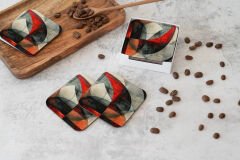 Dekoratif Bardak Altlığı Circle Design 90