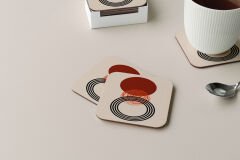 Dekoratif Bardak Altlığı Circle Design 94