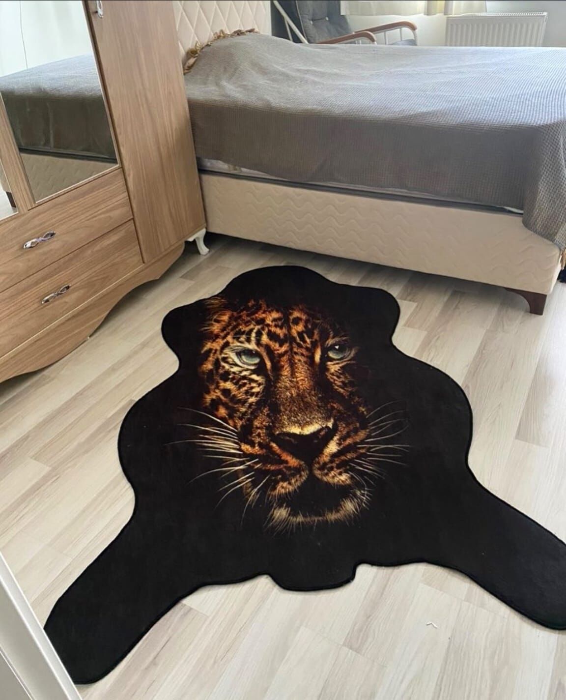 Dekoratif, 3D Baskılı  Özel Tasarım, Lazer Kesim, İnce, Kaymaz Taban Halı 98