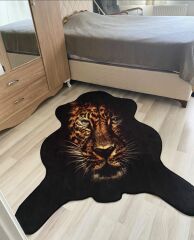 Dekoratif, 3D Baskılı  Özel Tasarım, Lazer Kesim, İnce, Kaymaz Taban Halı 98