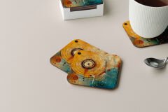 Dekoratif Bardak Altlığı Circle Design 98