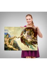 Ademin Yaratılışı Tablosu - The Creation of Adam-6631
