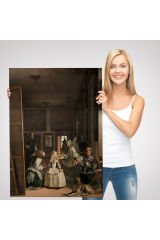 Las Meninas-Diego Velázquez Klasik Sanat Kanvas Tablo-5243