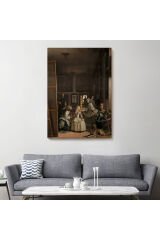 Las Meninas-Diego Velázquez Klasik Sanat Kanvas Tablo-5243