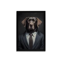 Yapay Zeka Görselli MDF Plastik Çerçeveli Dekoratif Tablo