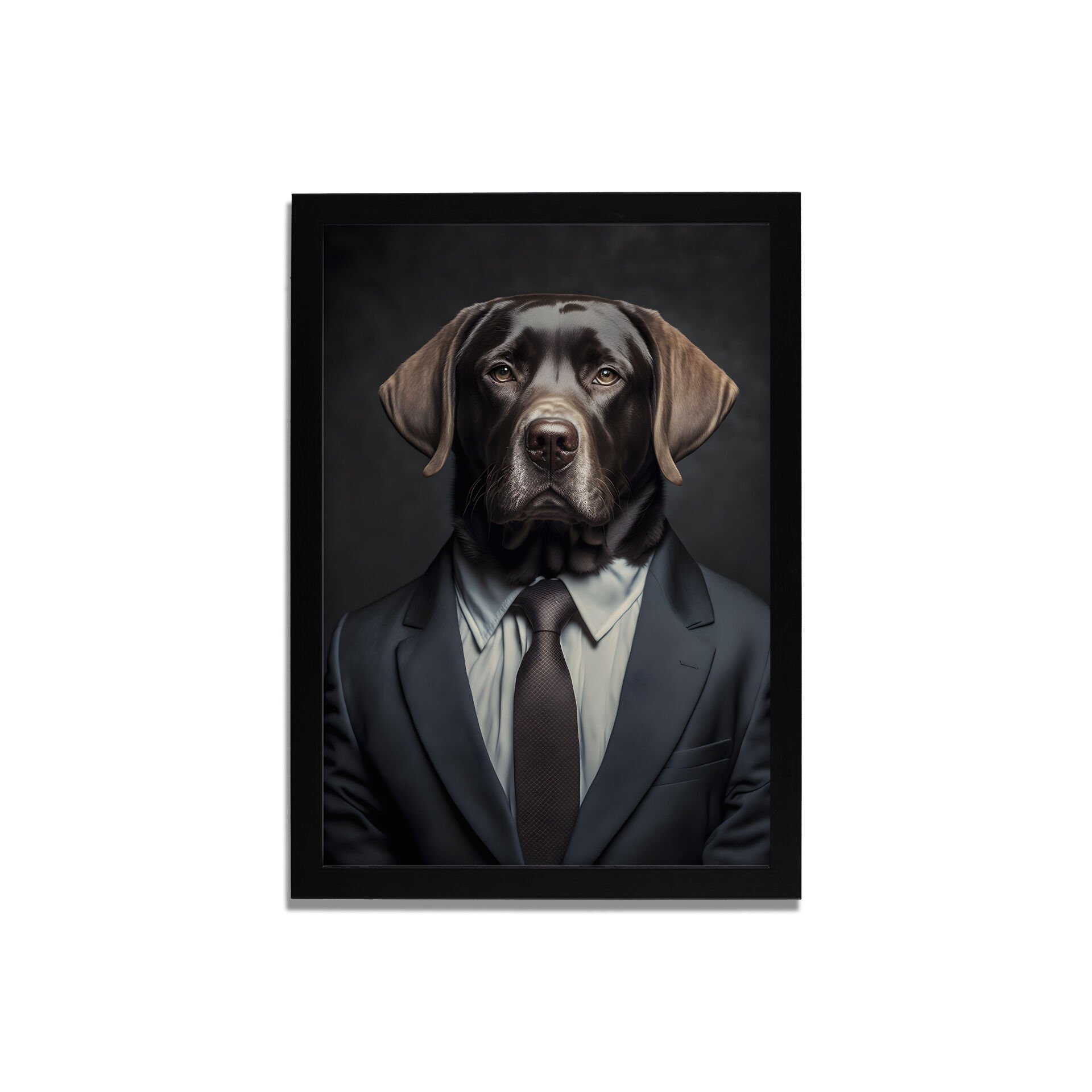 Yapay Zeka Görselli MDF Plastik Çerçeveli Dekoratif Tablo