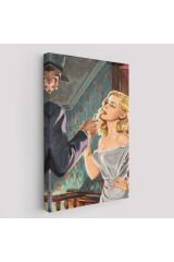 Luther Gordon tarafından yazılan ''Özgür ve Kolay'' Kanvas Tablosu-5255