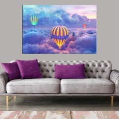 Dekoratif Baskı  Balon Kanvas Tablo