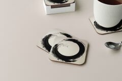 Dekoratif Bardak Altlığı Circle Design 134