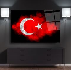 Bayrak Cam Tablo Özel Tasarım Ofis, Mutfak Çocuk Odası, Salon Dekorasyon
