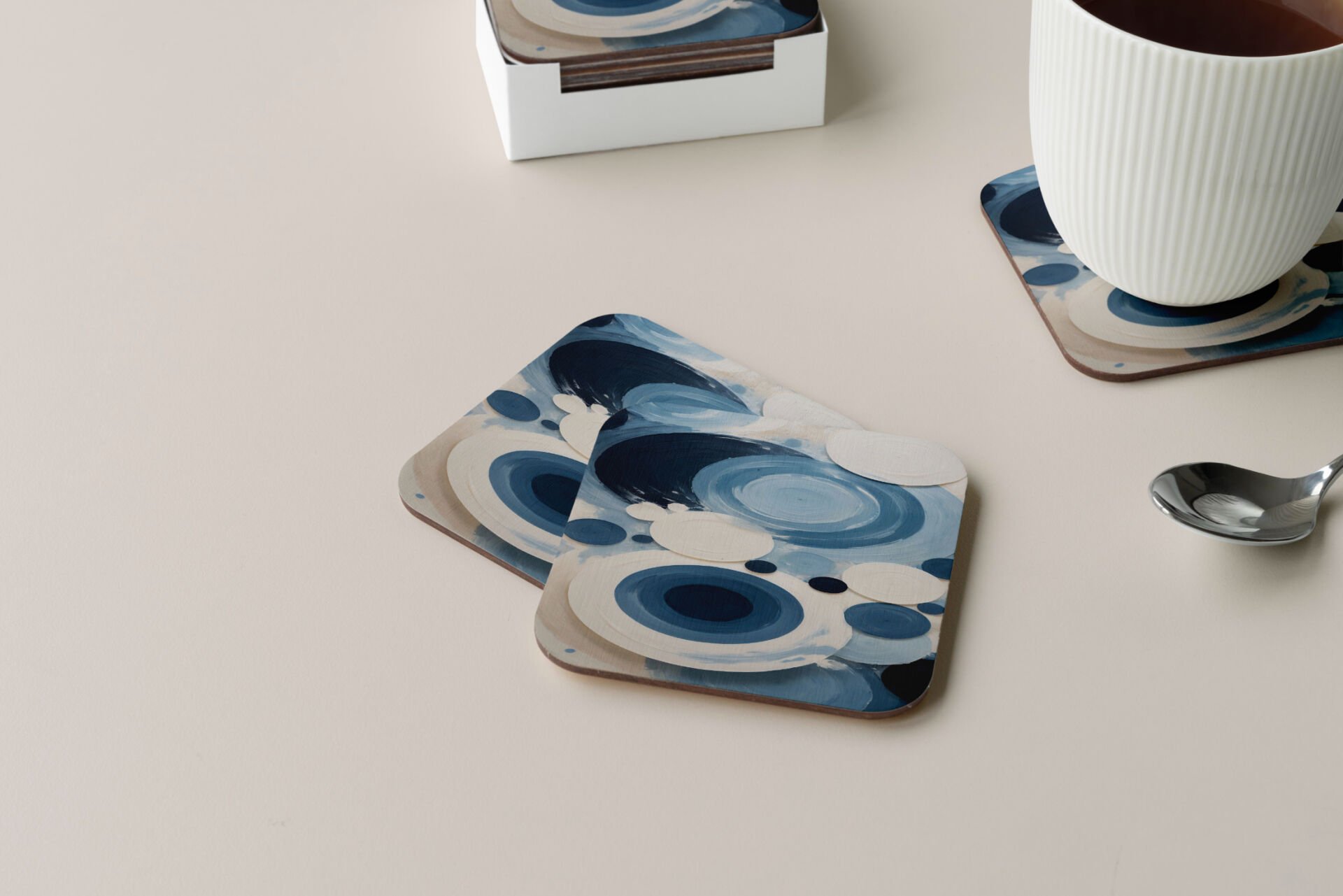 Dekoratif Bardak Altlığı Circle Design 157