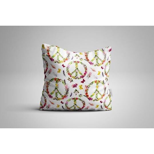 Dijital Baskılı Kırlent Kılıfı 4 Adet 43 x 43