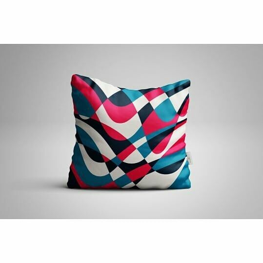 Dijital Baskılı Kırlent Kılıfı 4 Adet 43 x 43