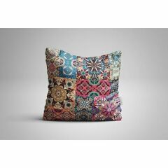 Dijital Baskılı Kırlent Kılıfı 4 Adet 43 x 43