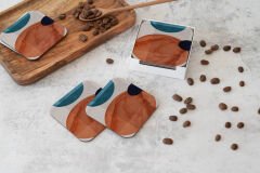 Dekoratif Bardak Altlığı Circle Design 184