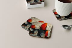 Dekoratif Bardak Altlığı Circle Design 186