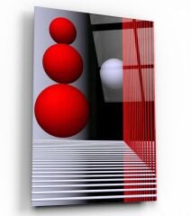 Soyut Cam Tablo Özel Tasarım Ofis, Mutfak Çocuk Odası, Salon Dekorasyon