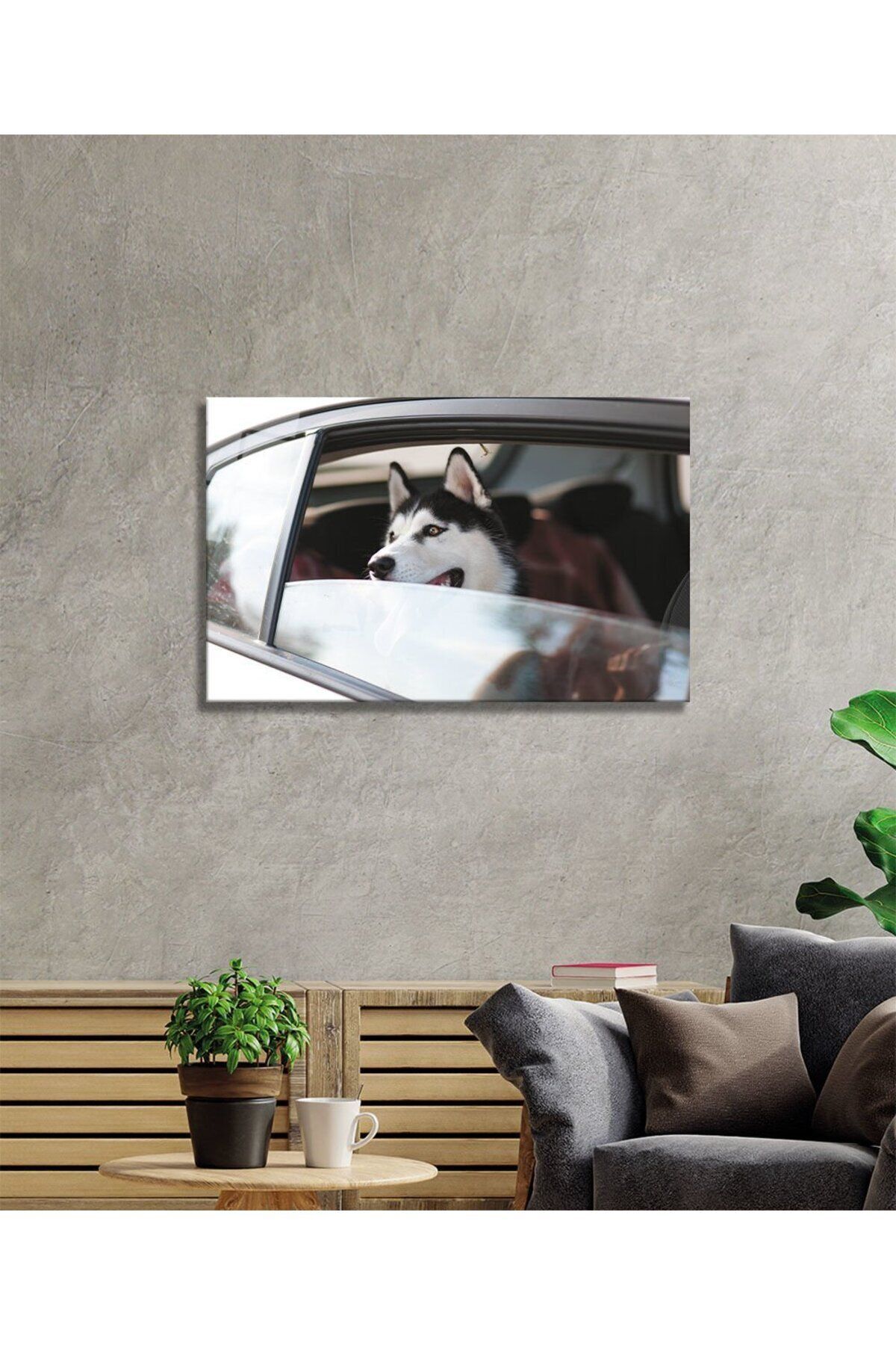 Köpek 4 Cam Tablo