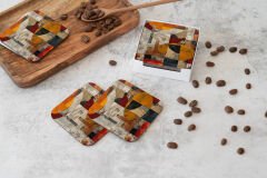 Dekoratif Bardak Altlığı Circle Design 217