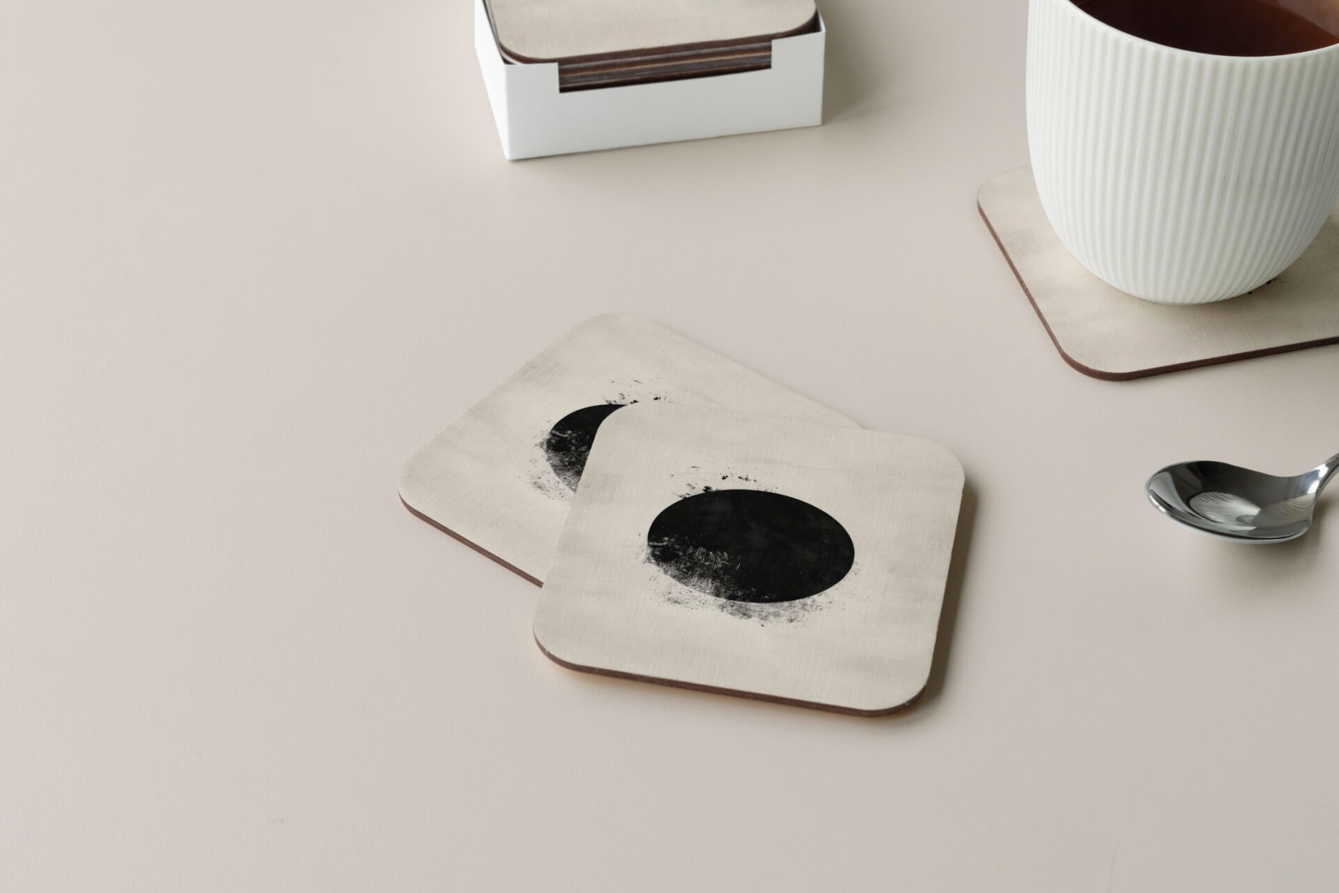 Dekoratif Bardak Altlığı Circle Design 229