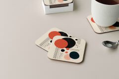 Dekoratif Bardak Altlığı Circle Design 230
