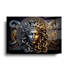 Medusa Cam Tablo Özel Tasarım Ofis, Mutfak Çocuk Odası, Salon Dekorasyon