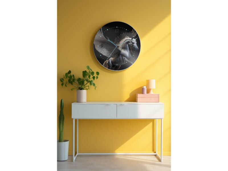 Dekoratif Cam Duvar Saati-625