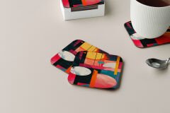 Dekoratif Bardak Altlığı Circle Design 256