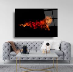 Aslan Cam Tablo Özel Tasarım Ofis, Mutfak Çocuk Odası, Salon Dekorasyon