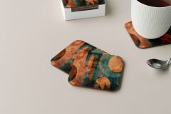 Dekoratif Bardak Altlığı Circle Design 272