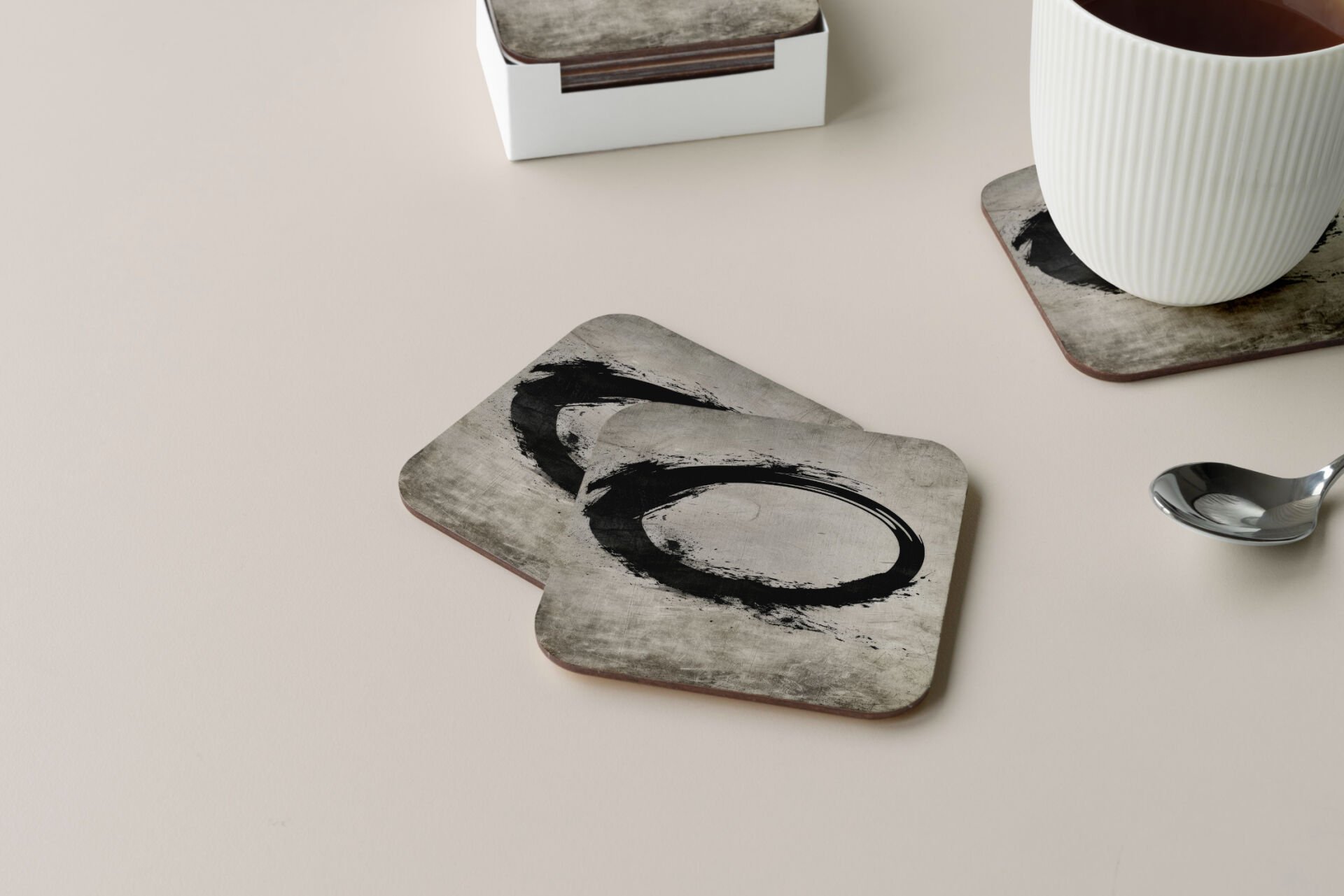 Dekoratif Bardak Altlığı Circle Design 280