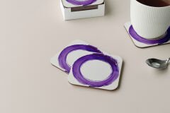 Dekoratif Bardak Altlığı Circle Design 287