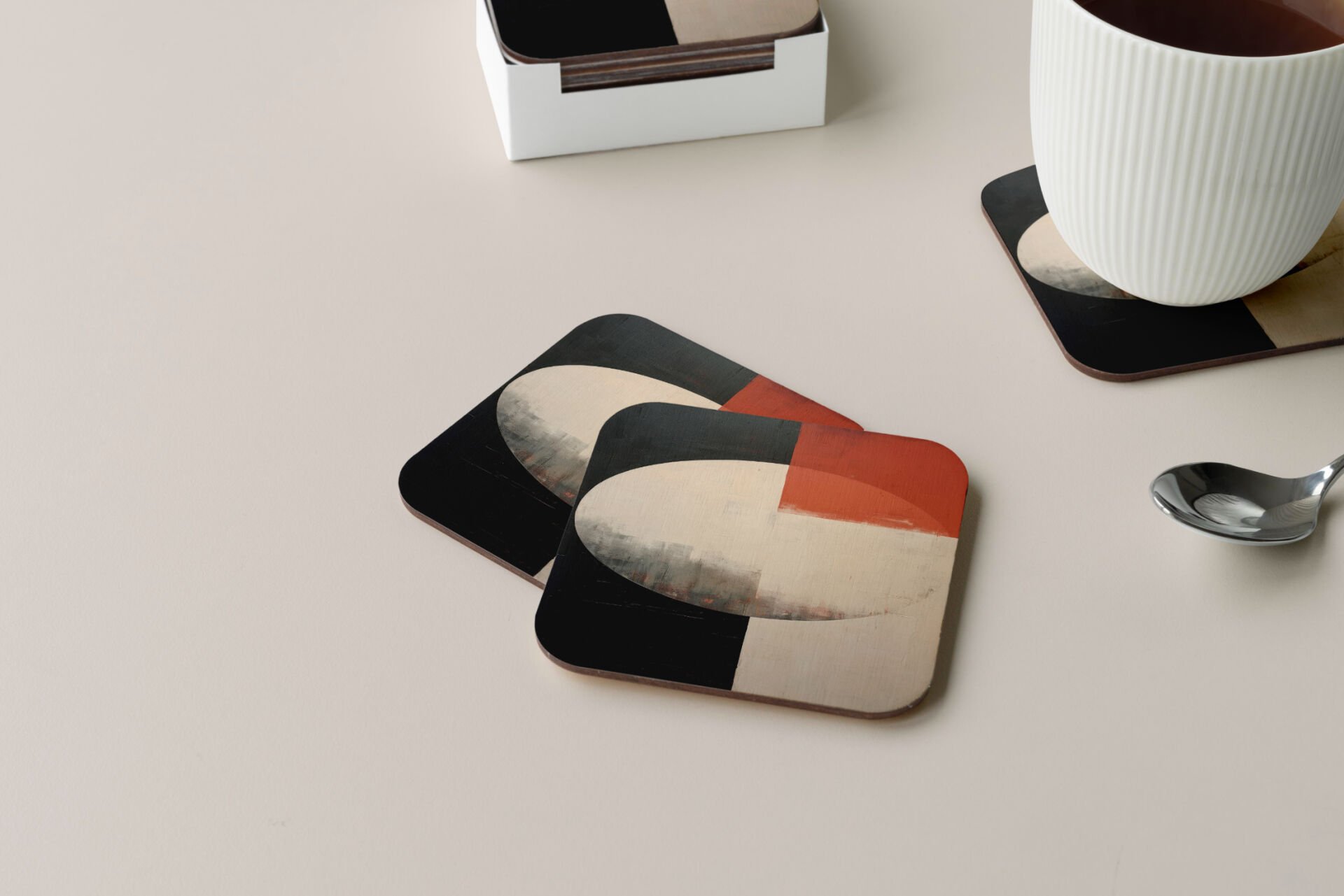 Dekoratif Bardak Altlığı Circle Design 289