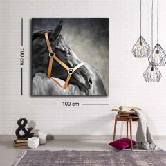 Dekoratif Baskı illüstrasyon Horse Kanvas Tablo