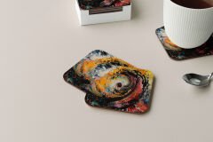 Dekoratif Bardak Altlığı Circle Design 296