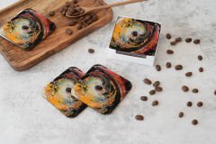 Dekoratif Bardak Altlığı Circle Design 296