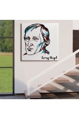 Georg Wilhelm Friedrich Hegel Dekoratif Kanvas Tablo-5819