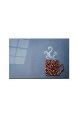 Antibakteriyel Cam  Baskılı Kesim Tablası 25 x 35 cm