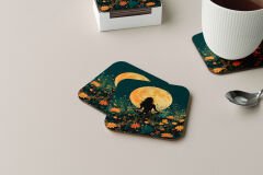 Dekoratif Bardak Altlığı Neon Desen 79
