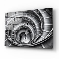 Spiral Merdivenler Cam Tablo Özel Tasarım Ofis, Mutfak Çocuk Odası, Salon Dekorasyon