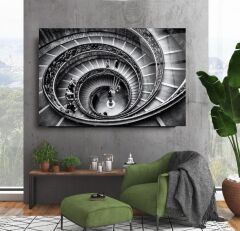 Spiral Merdivenler Cam Tablo Özel Tasarım Ofis, Mutfak Çocuk Odası, Salon Dekorasyon